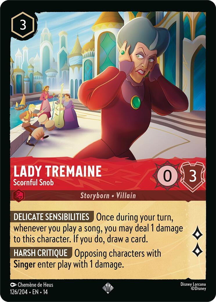 Image for Lady Tremaine - Scornful Snob (126/204) [Hyperia City] - Disney Lorcana