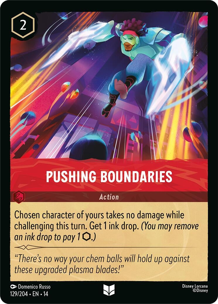 Image for Pushing Boundaries (129/204) [Hyperia City] - Disney Lorcana