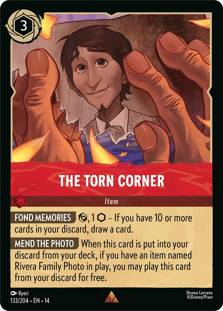 Image for The Torn Corner (133/204) [Hyperia City] - Disney Lorcana