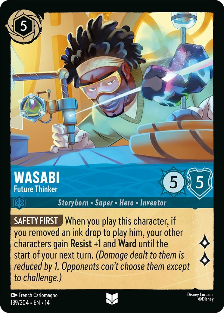 Image for Wasabi - Future Thinker (139/204) [Hyperia City] - Disney Lorcana