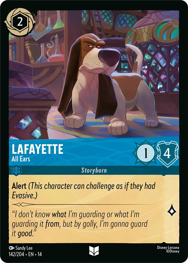 Image for Lafayette - All Ears (142/204) [Hyperia City] - Disney Lorcana