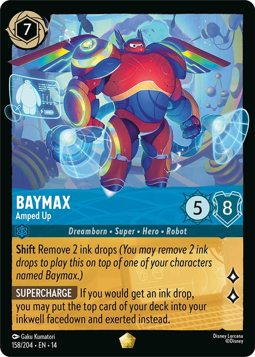 Image for Baymax - Amped Up (158/204) [Hyperia City] - Disney Lorcana