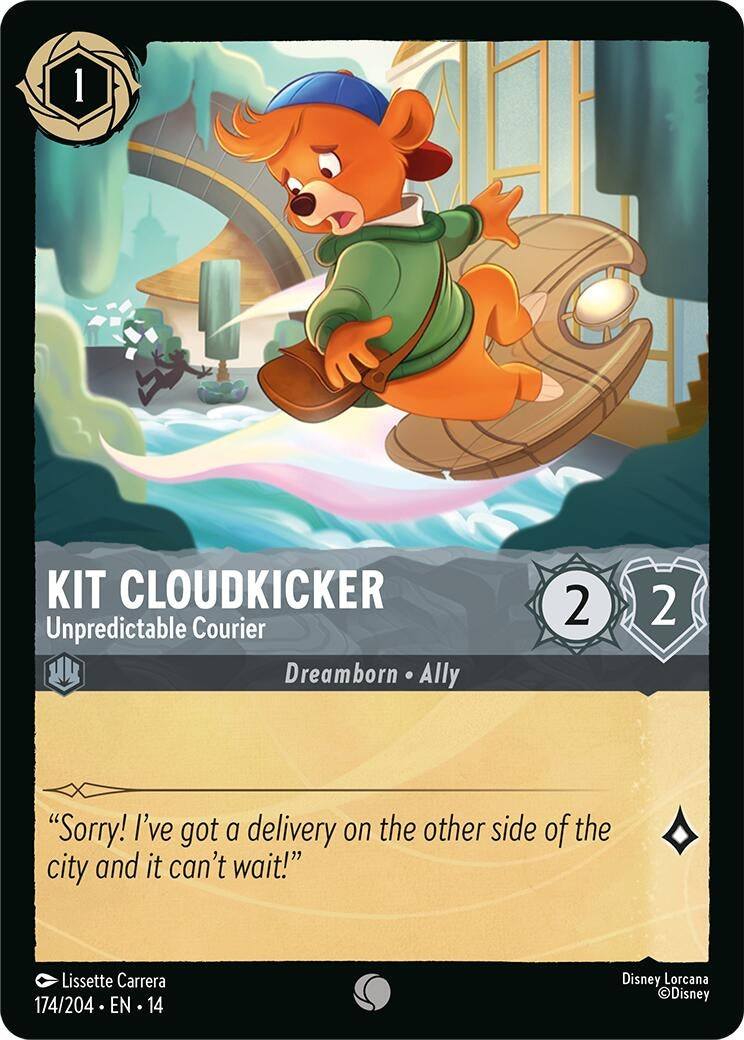 Image for Kit Cloudkicker - Unpredictable Courier (174/204) [Hyperia City] - Disney Lorcana