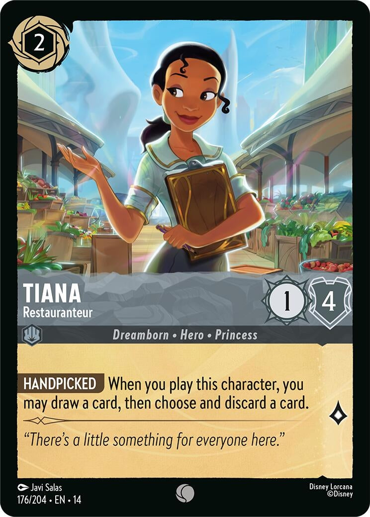 Image for Tiana - Restauranteur (176/204) [Hyperia City] - Disney Lorcana