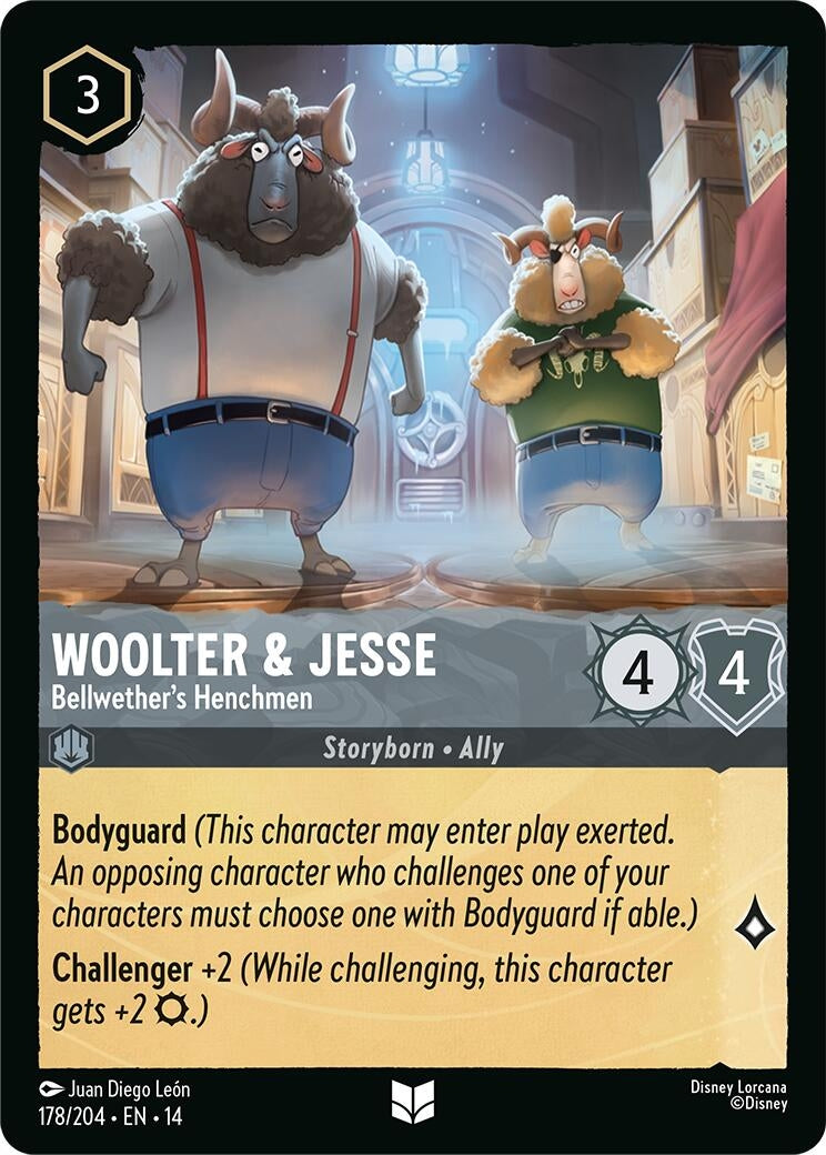Image for Woolter & Jesse - Bellwether's Henchmen (178/204) [Hyperia City] - Disney Lorcana