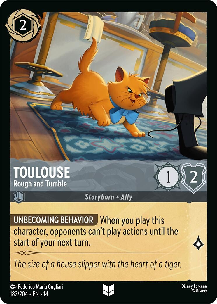 Image for Toulouse - Rough and Tumble (182/204) [Hyperia City] - Disney Lorcana
