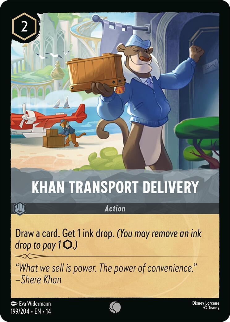 Image for Khan Transport Delivery (199/204) [Hyperia City] - Disney Lorcana
