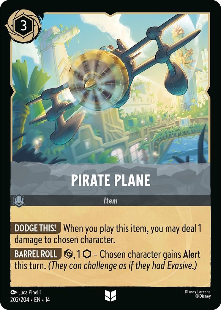 Image for Pirate Plane (202/204) [Hyperia City] - Disney Lorcana