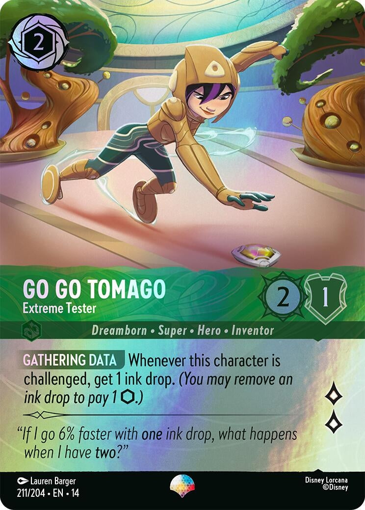 Image for Go Go Tomago - Extreme Tester (Epic) (211/204) [Hyperia City] - Disney Lorcana