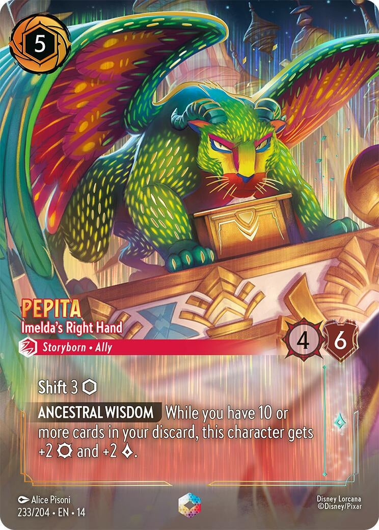 Image for Pepita - Imelda's Right Hand (Enchanted) (233/204) [Hyperia City] - Disney Lorcana