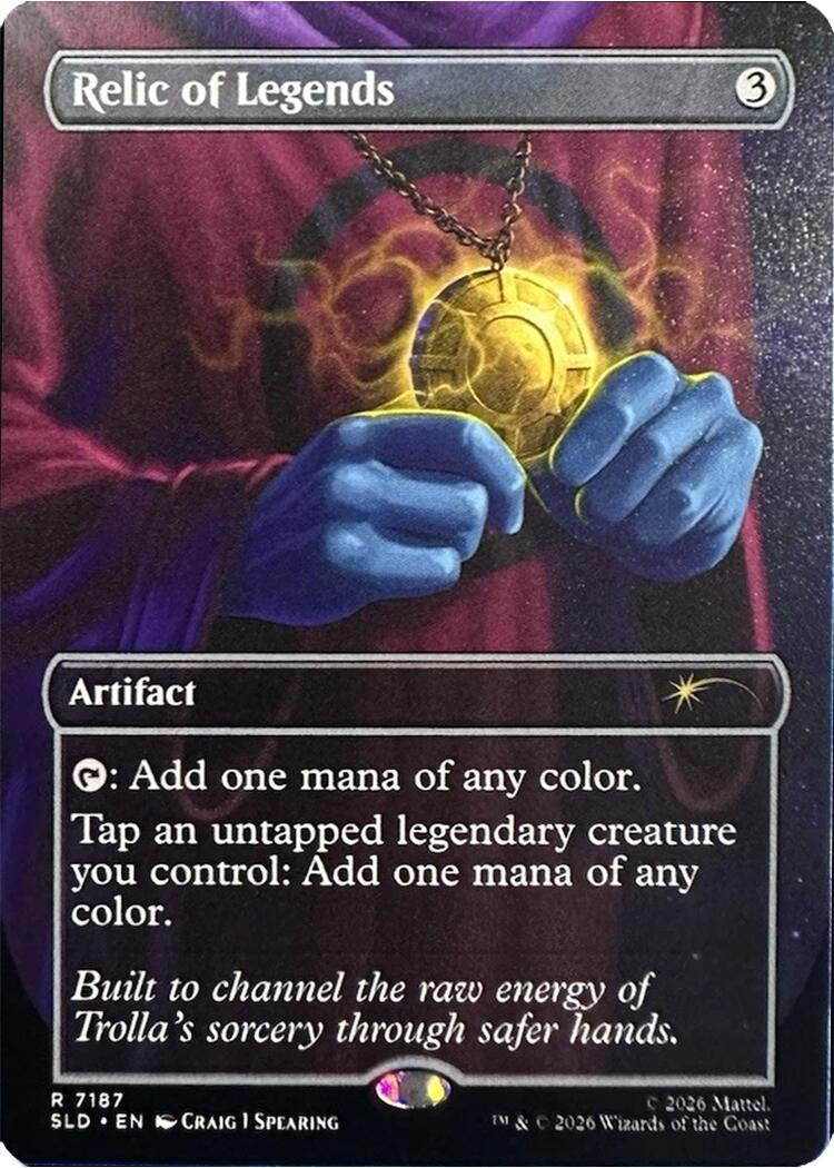 Image for Relic of Legends (7187) (7187) [Secret Lair Drop Series] - Magic: The Gathering