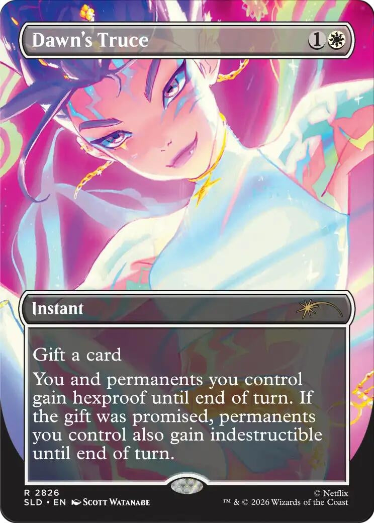 Image for Dawn's Truce (2826) [Secret Lair Drop Series] - Magic: The Gathering