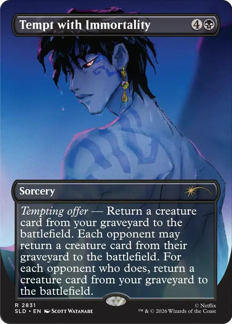 Image for Tempt with Immortality (2831) [Secret Lair Drop Series] - Magic: The Gathering