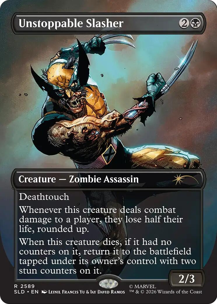 Image for Unstoppable Slasher (2589) [Secret Lair Drop Series] - Magic: The Gathering