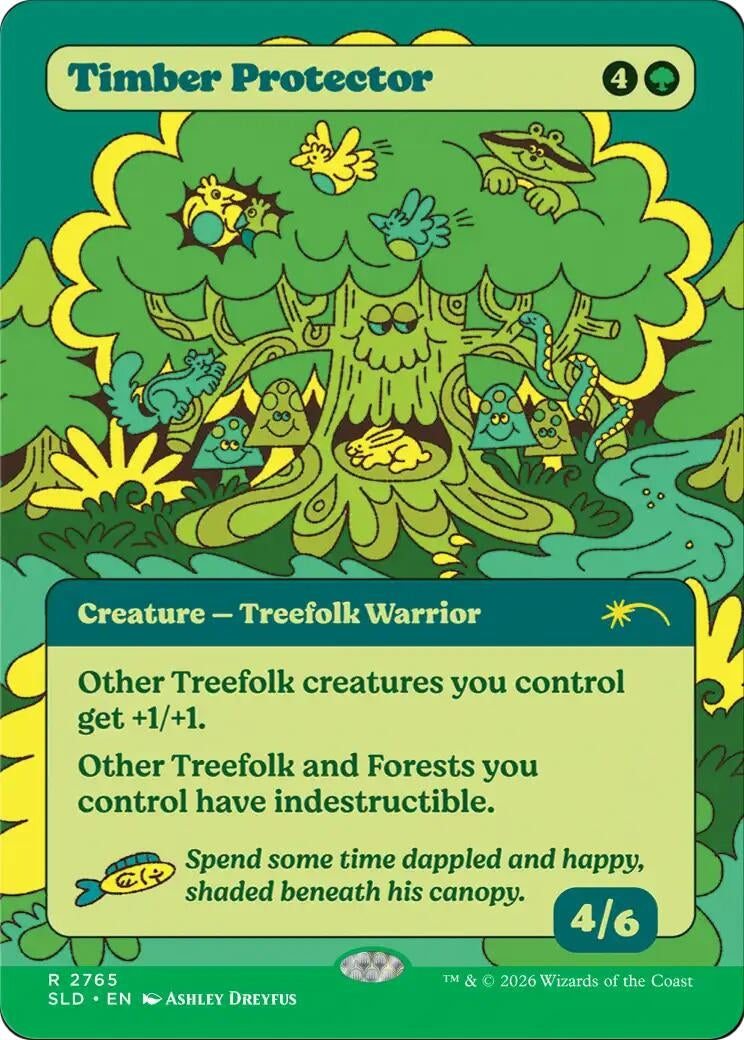 Image for Timber Protector (2765) [Secret Lair Drop Series] - Magic: The Gathering