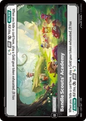 Image for Bandle Scouts' Academy (157/167) [Radiance] - Riftbound: League of Legends Trading Card Game
