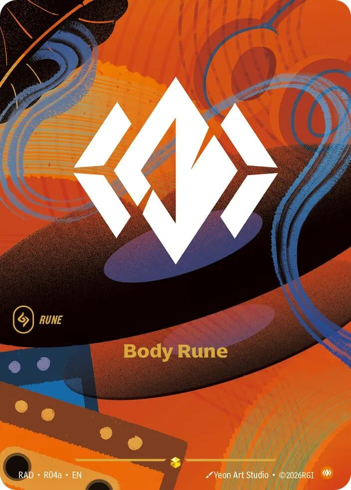 Image for Body Rune (R04a) (R04a) [Radiance] - Riftbound: League of Legends Trading Card Game
