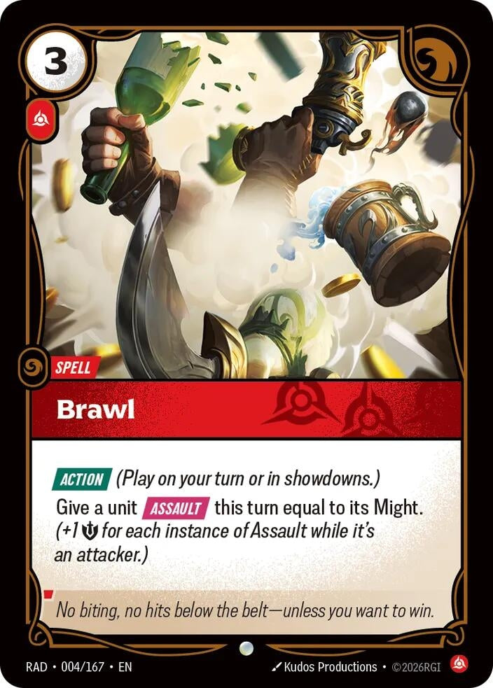 Image for Brawl (004/167) [Radiance] - Riftbound: League of Legends Trading Card Game