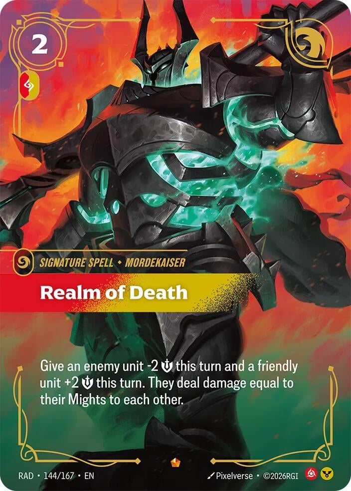 Image for Realm of Death (144/167) [Radiance] - Riftbound: League of Legends Trading Card Game