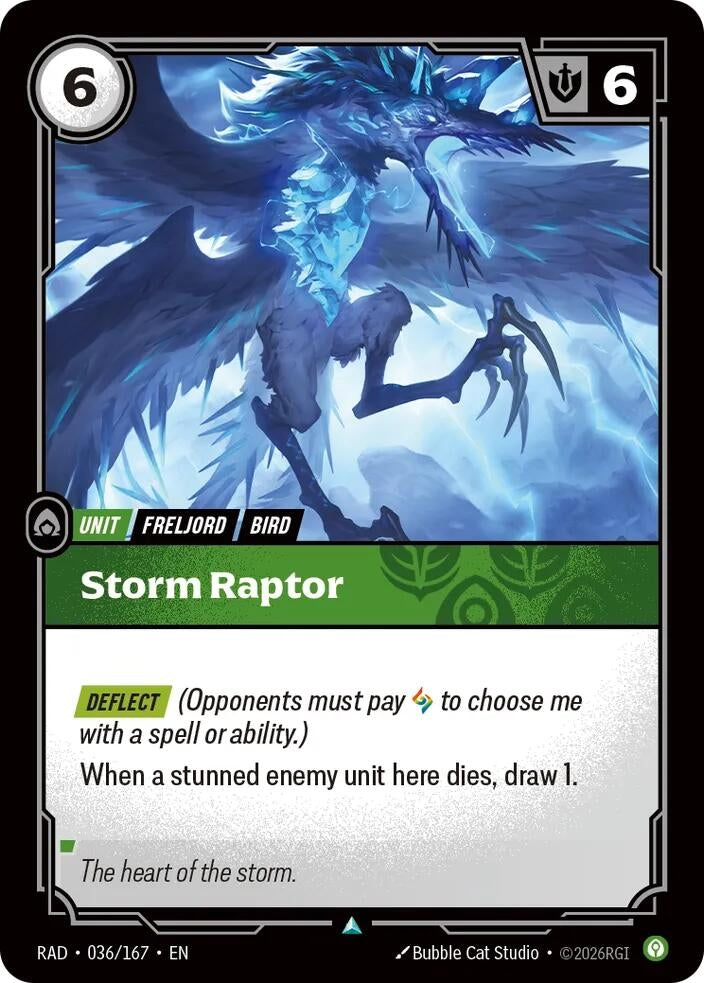 Image for Storm Raptor (036/167) [Radiance] - Riftbound: League of Legends Trading Card Game