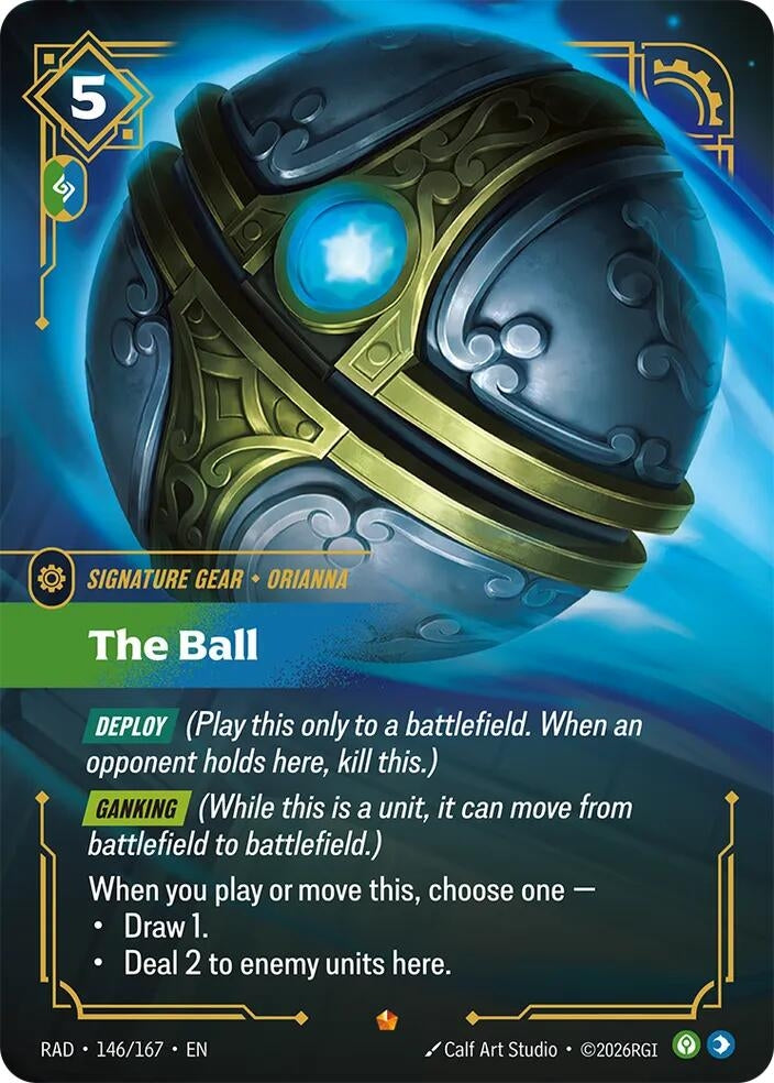 Image for The Ball (146/167) [Radiance] - Riftbound: League of Legends Trading Card Game
