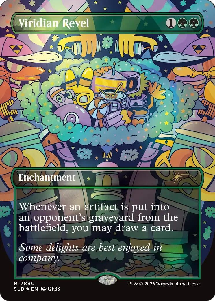 Image for Viridian Revel (2890) [Secret Lair Drop Series] - Magic: The Gathering