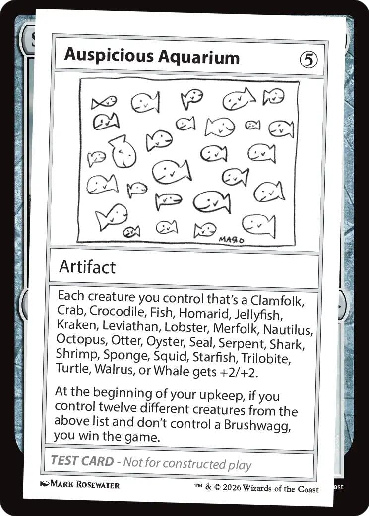 Image for Auspicious Aquarium [Mystery Booster: Convention Edition Exclusives] - Magic: The Gathering