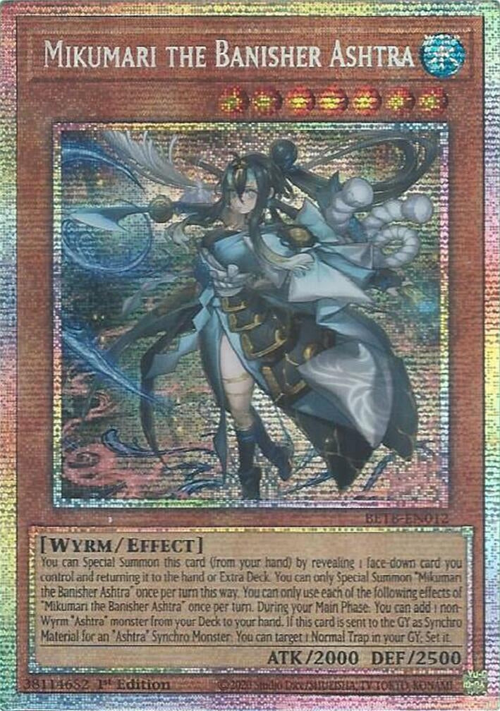 Image for Mikumari the Banisher Ashtra (Starlight Rare) (BETB-EN012) [Beyond the Brave] - YuGiOh
