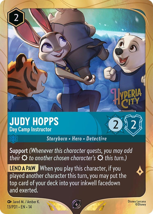 Image for Judy Hopps - Day Camp Instructor (13) [Disney Lorcana Promo Cards] - Disney Lorcana
