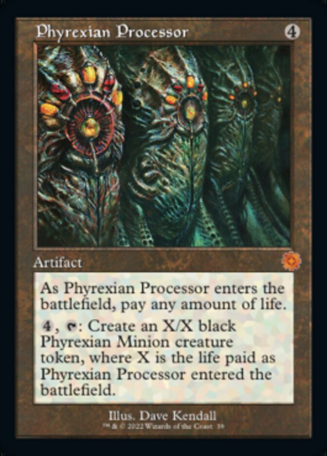 Phyrexian Processor (39) [The Brothers' War: Retro Frame Artifacts]