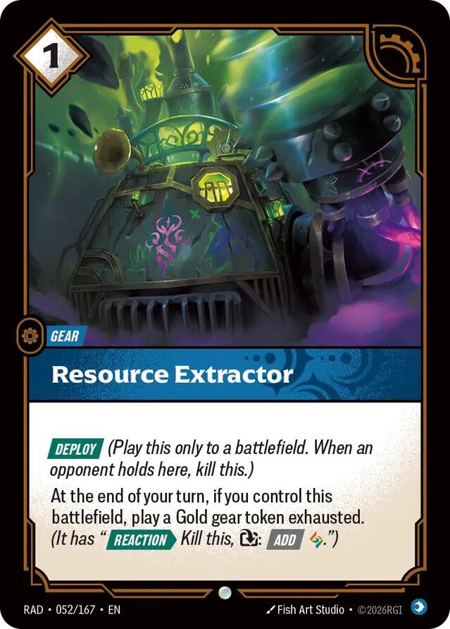 Image for Resource Extractor (052/167) [Radiance] - Riftbound: League of Legends Trading Card Game