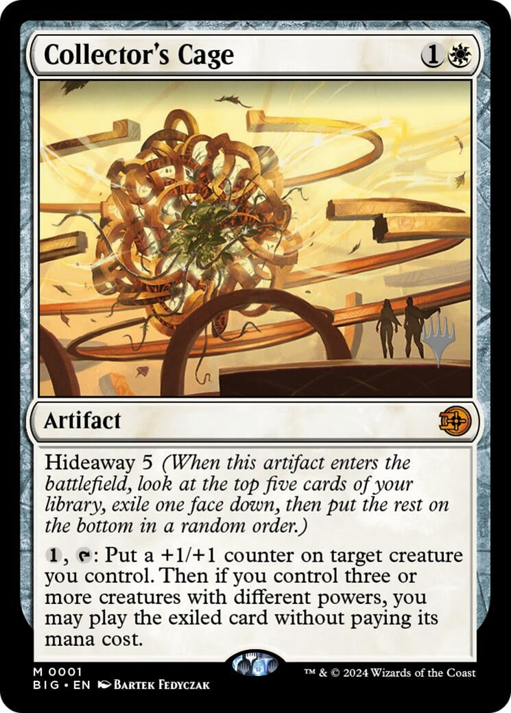 Image for Collector's Cage (1) [Promo Pack: Reality Fracture] - Magic: The Gathering