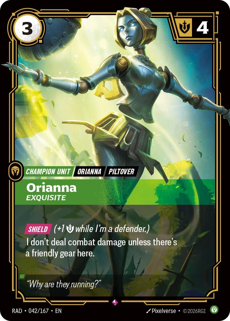 Image for Orianna, Exquisite (042/167) [Radiance] - Riftbound: League of Legends Trading Card Game