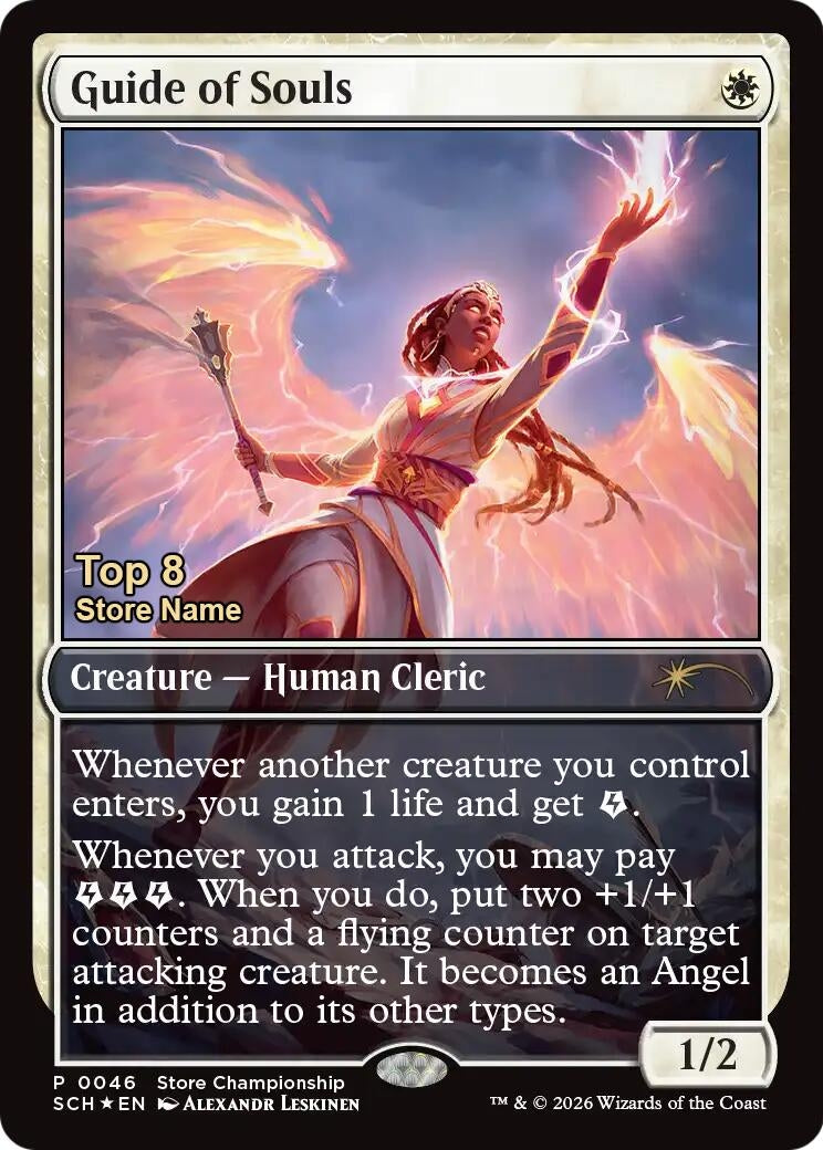 Image for Guide of Souls (Top 8) (46) [Game Day & Store Championship Promos] - Magic: The Gathering