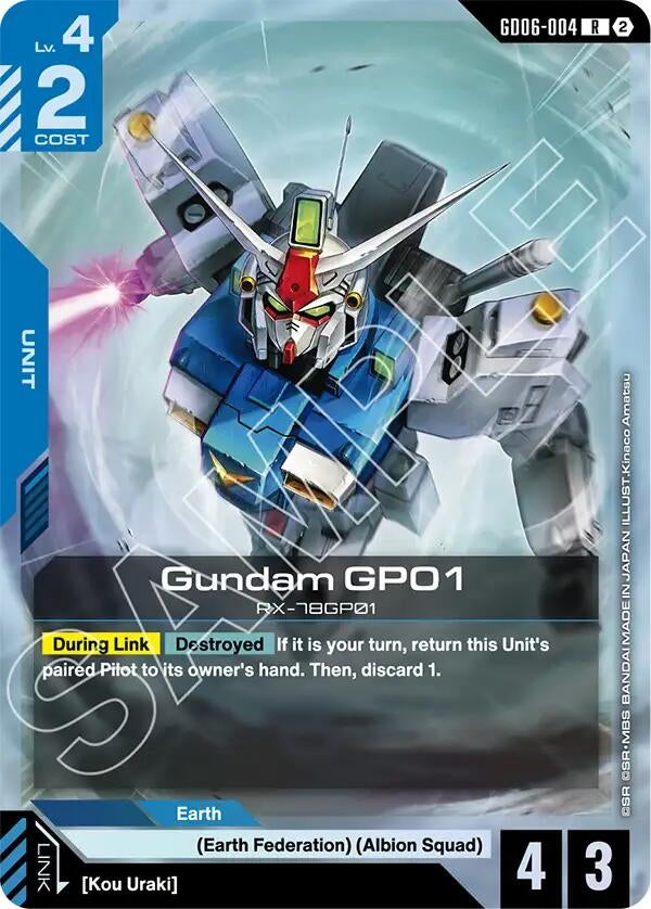 Image for Gundam GP01 (GD06-004) [Stardust Trails] - Gundam Card Game