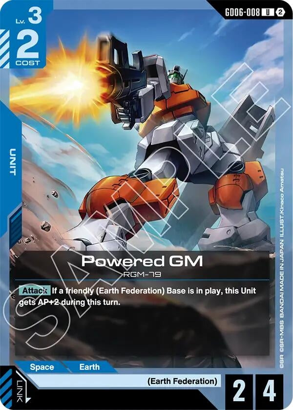 Image for Powered GM (GD06-008) [Stardust Trails] - Gundam Card Game