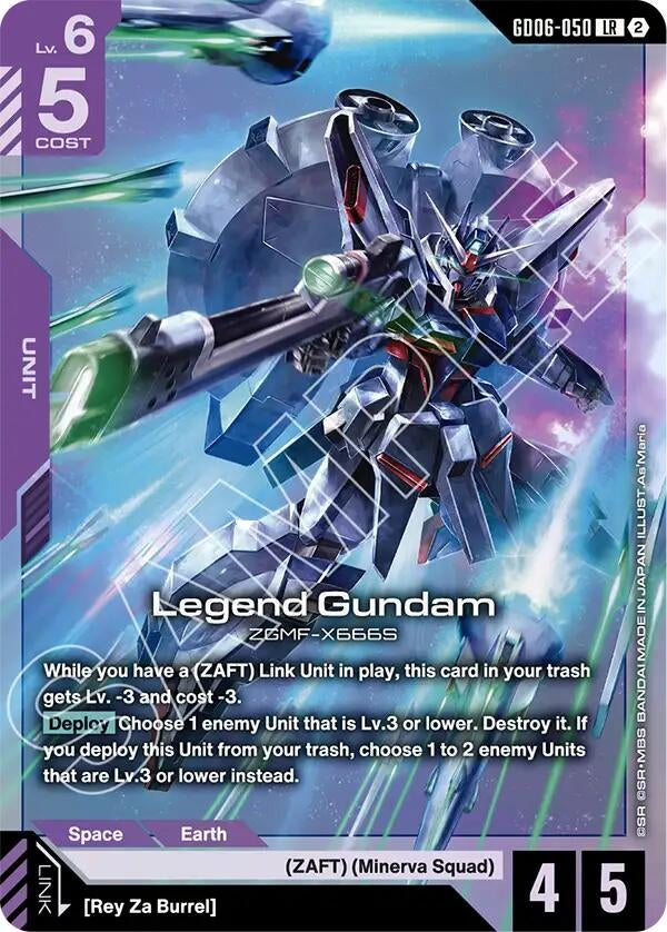 Image for Legend Gundam (GD06-050) [Stardust Trails] - Gundam Card Game