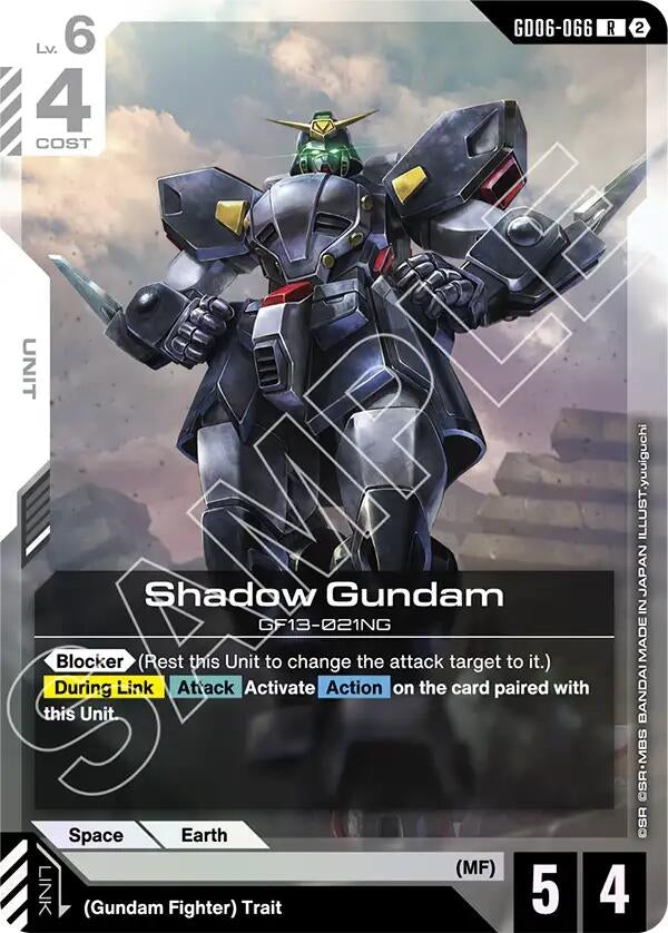 Image for Shadow Gundam (GD06-066) [Stardust Trails] - Gundam Card Game