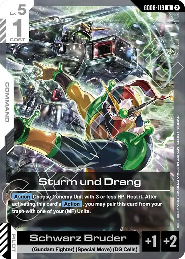 Image for Sturm und Drang (GD06-119) [Stardust Trails] - Gundam Card Game