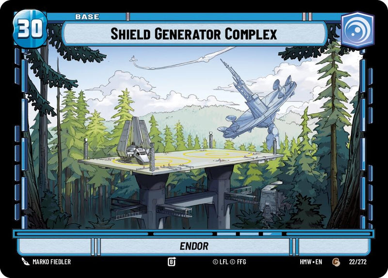 Image for Shield Generator Complex // Beast (T03) (22/272 // T03/05) [Homeworlds] - Star Wars: Unlimited