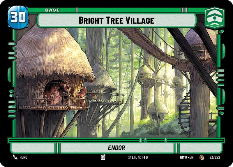 Image for Bright Tree Village //  Beast (T05) (23/272 // T05/05) [Homeworlds] - Star Wars: Unlimited