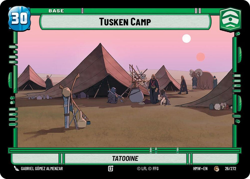 Image for Tusken Camp // Shield (26/272 // T01/05) [Homeworlds] - Star Wars: Unlimited