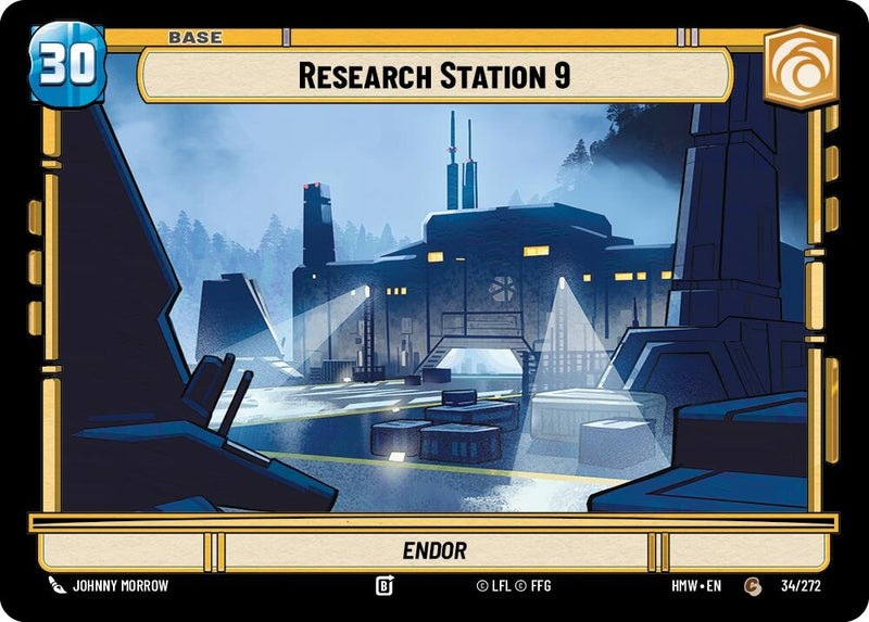 Image for Research Station 9 //  Beast (T05) (34/272 // T05/05) [Homeworlds] - Star Wars: Unlimited