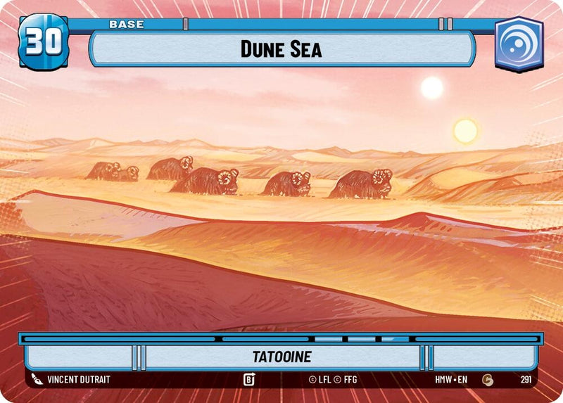 Image for Dune Sea // Beast (T08) (Hyperspace) (291 // T08/05) [Homeworlds] - Star Wars: Unlimited