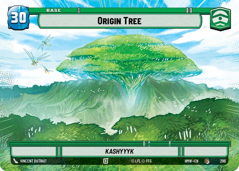 Image for Origin Tree // Beast (T08) (Hyperspace) (296 // T08/05) [Homeworlds] - Star Wars: Unlimited