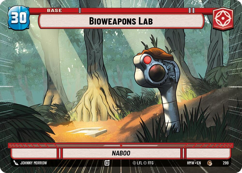 Image for Bioweapons Lab // Weakness (Hyperspace) (299 // T07/05) [Homeworlds] - Star Wars: Unlimited
