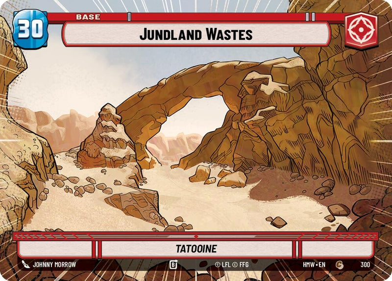Image for Jundland Wastes // Weakness (Hyperspace) (300 // T07/05) [Homeworlds] - Star Wars: Unlimited
