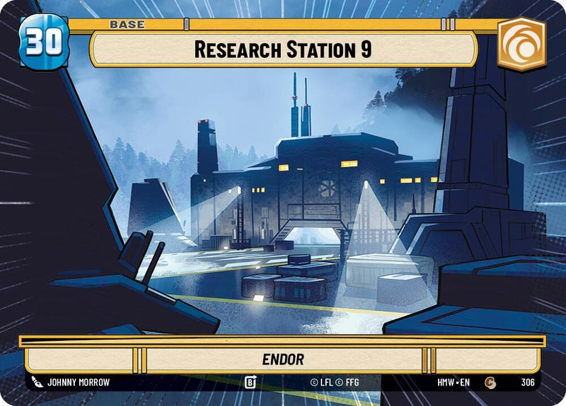 Image for Research Station 9 // Weakness (Hyperspace) (306 // T07/05) [Homeworlds] - Star Wars: Unlimited
