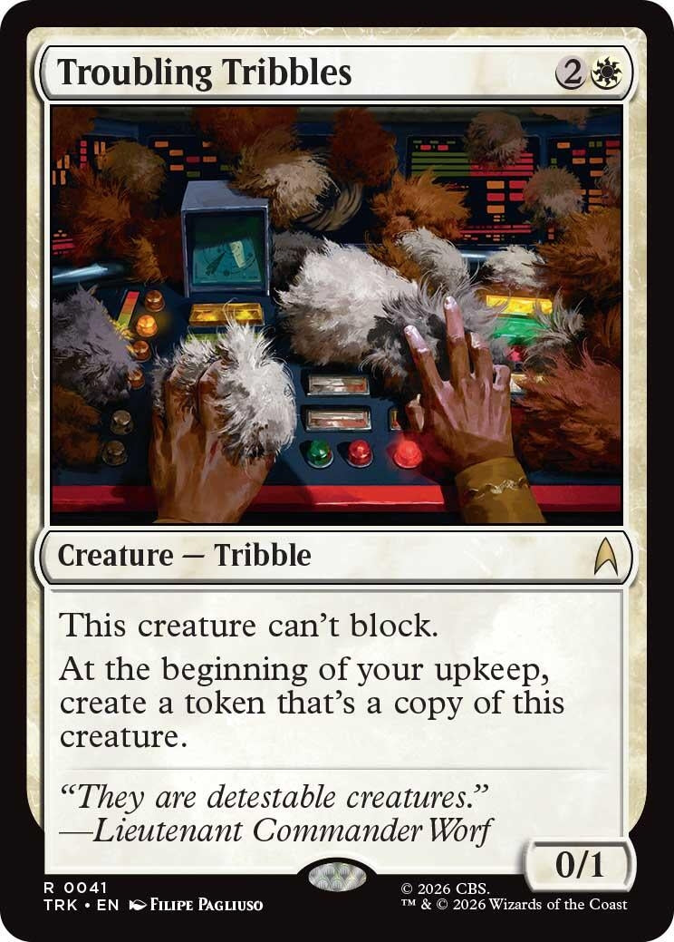 Image for Troubling Tribbles (41) [Star Trek] - Magic: The Gathering