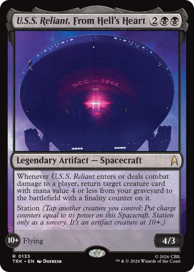 Image for U.S.S. Reliant, From Hell's Heart (135) [Star Trek] - Magic: The Gathering